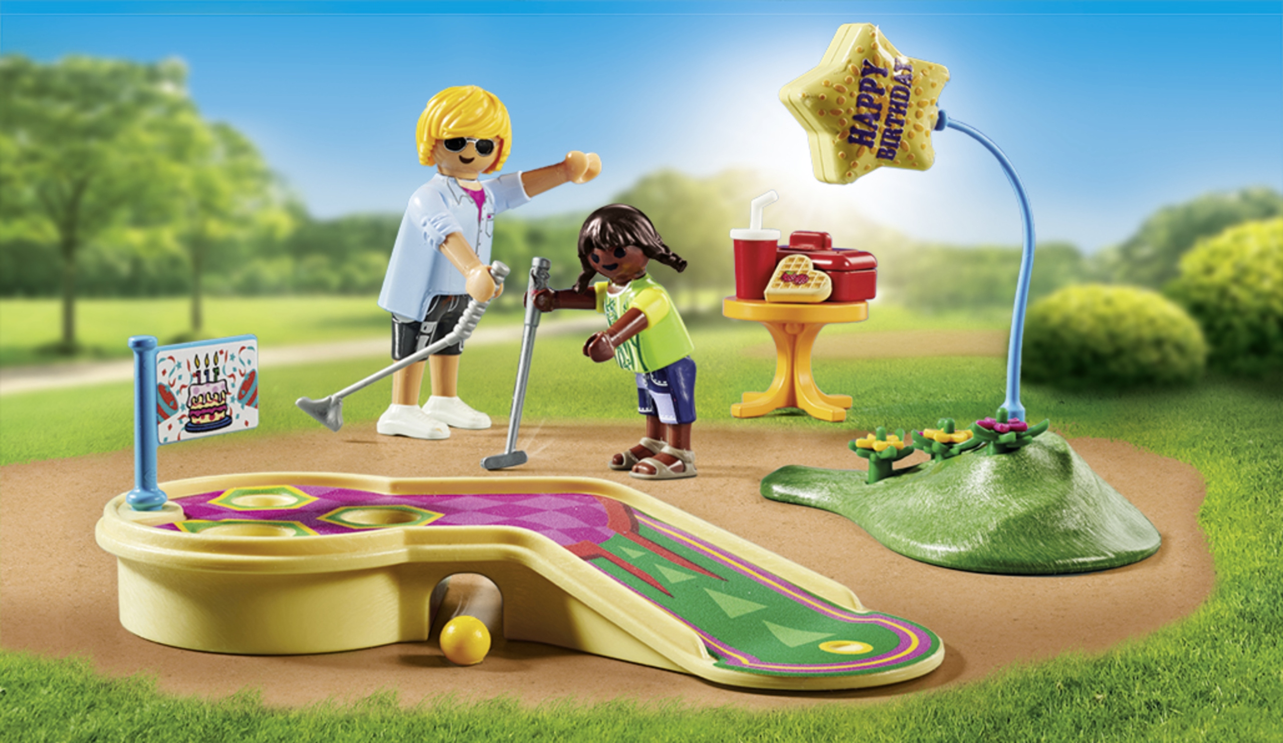 PLAYMOBIL MYLIFE 71449 MINIGOLF - obrazek 4