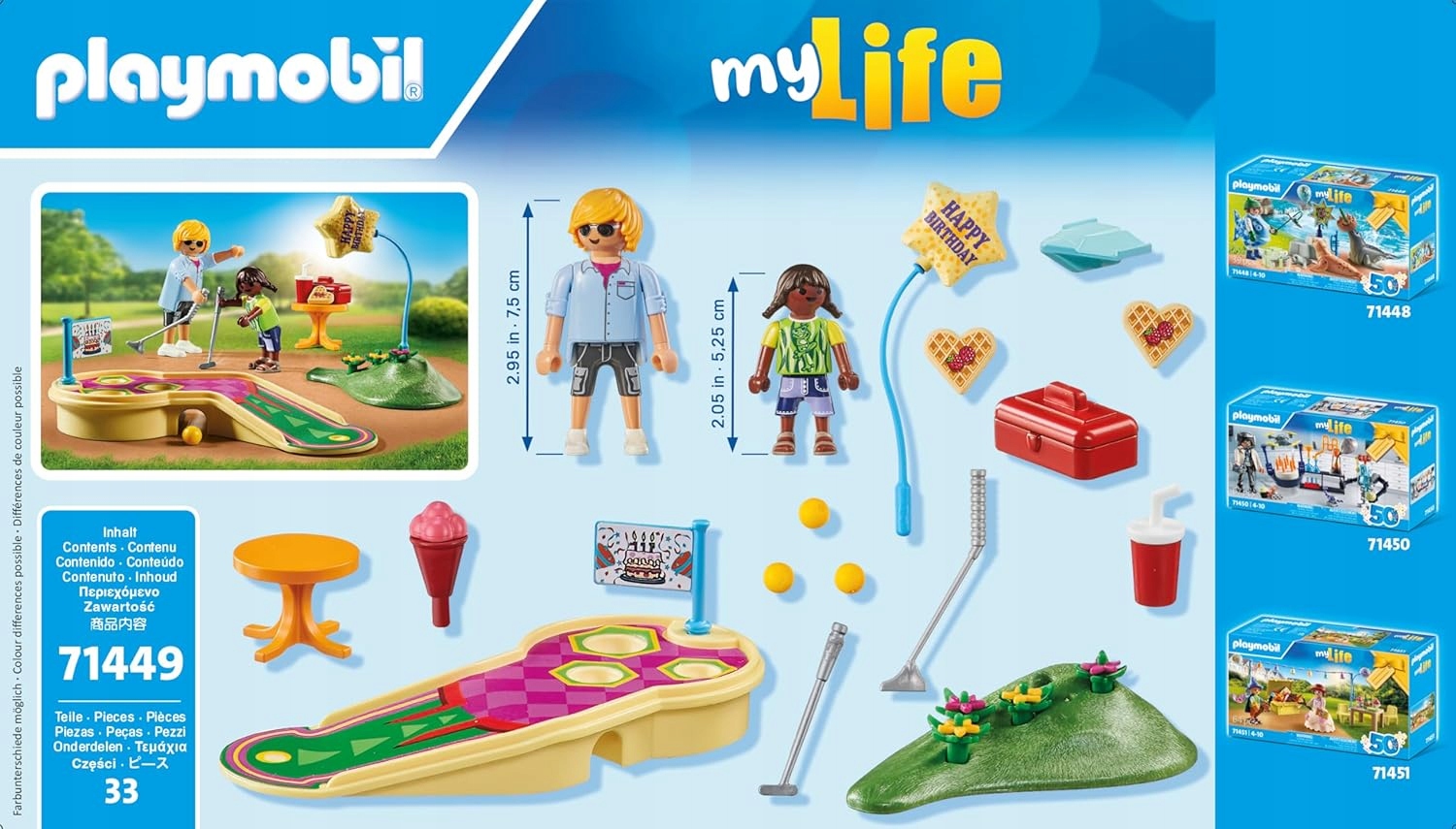 PLAYMOBIL MYLIFE 71449 MINIGOLF - obrazek 5