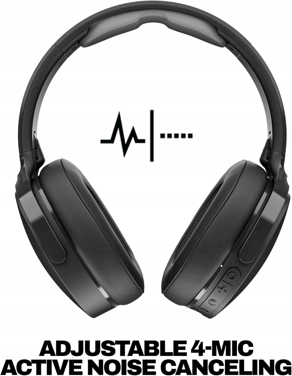 Słuchawki bezprzewodowe Skullcandy Hesh ANC z redukcją szumów - Czarne - obrazek 4