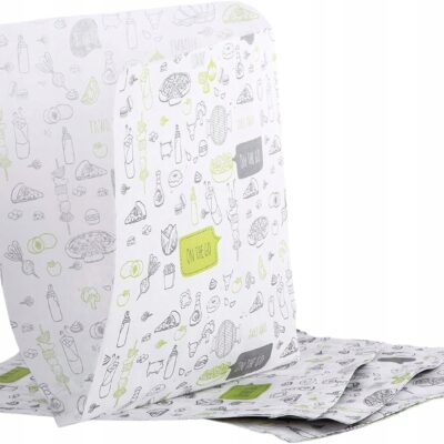 Koperta papierowa kraft do burgerów i kebabów 400 szt.