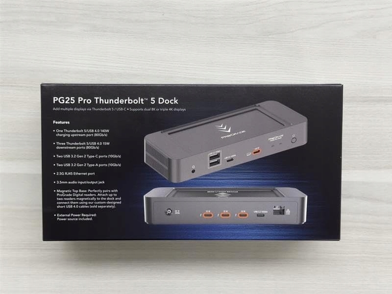 Stacja Dokująca ProGrade Digital PG25 Pro Thunderbolt 5 - obrazek 3