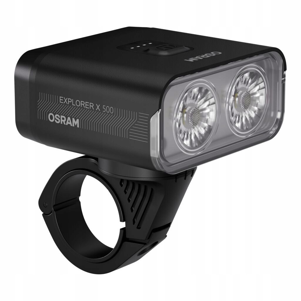 Zestaw lampek rowerowych przód i tył Osram LEDsBIKE EXPLORER X 500 SET - obrazek 6