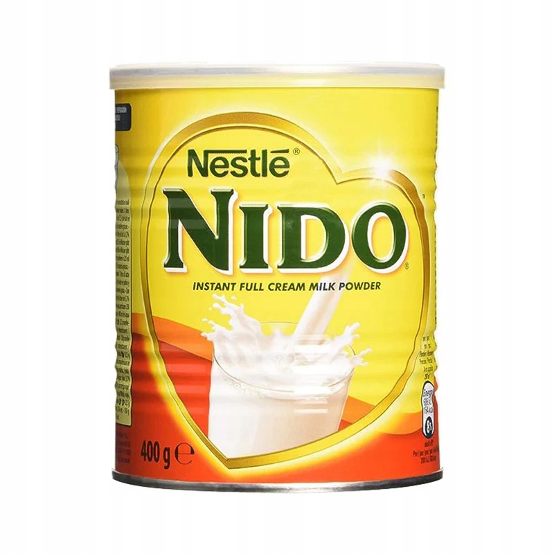 Mleko pełne w proszku instant w puszce NIDO 400g NESTLE Filipino Food - obrazek 2