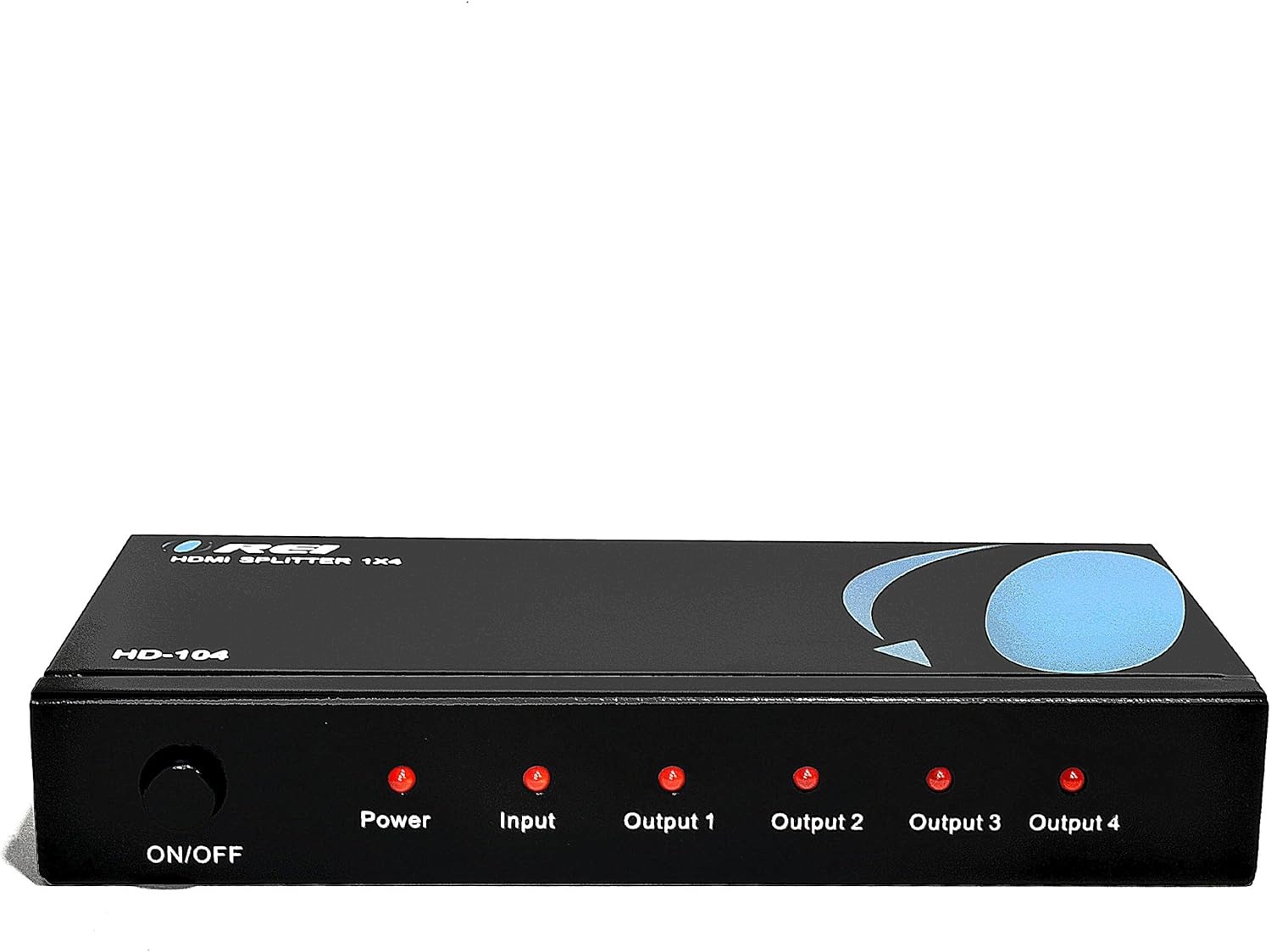 Rozdzielacz HDMI 1x4 4K Splitter HDMI 1 Wejście / 4 Wyjścia Full HD 3D HDCP - obrazek 2