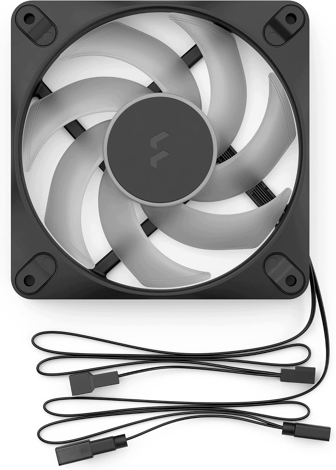 Wentylator Dynamic 3 12RGB 3-pack czarny 120 x 120 mm - obrazek 2