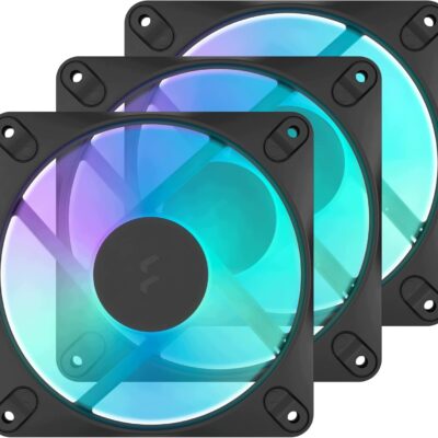 Wentylator Dynamic 3 14 RGB 3-pack czarny 140 x 140 mm