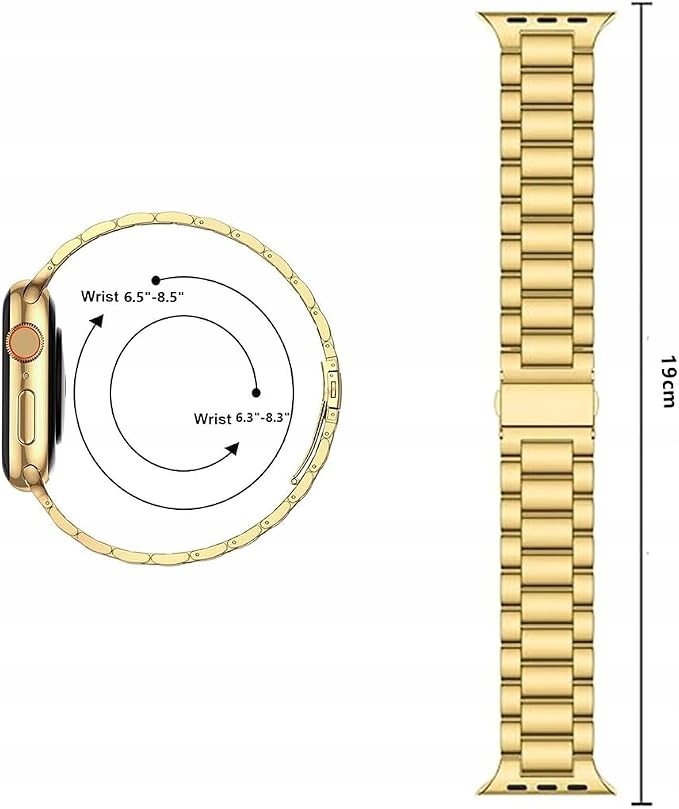 BRANSOLETKA PASEK DO APPLE WATCH 1 2 3 4 5 6 7 8 9 SE 38mm/40mm/41mm - obrazek 2