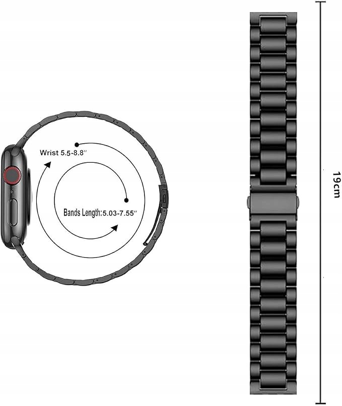 BRANSOLETKA PASEK DO AmazfitGTS 20 mm Solid Men Watch - obrazek 2