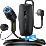 Ładowarka EV Typ2 VDLPOWER Schuko 16A 3,68kW 5m IP65 IEC62196-2 do BEV PHEV