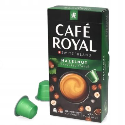 Kapsułki Hazelnut Cafe Royal do Nespresso Orzechowa 10 szt.