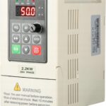 PRZETWORNICA CZĘSTOTLIWOŚCI Falownik VFD 2,2kW 220V 1F 380V 3F 5A regulator