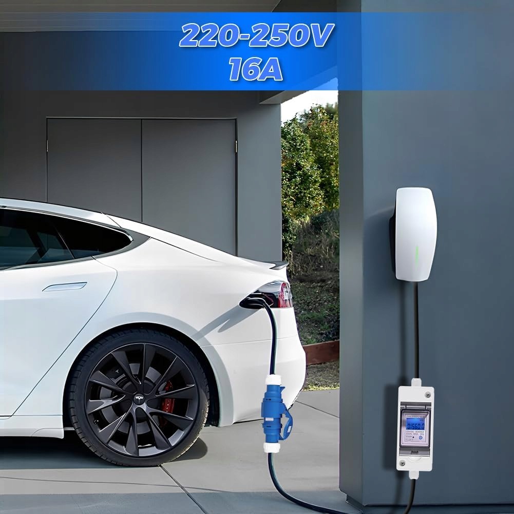 Mobilny Cyfrowy licznik energii elektrycznej DLB-L TYPE 213X IP44, 230 V - obrazek 6