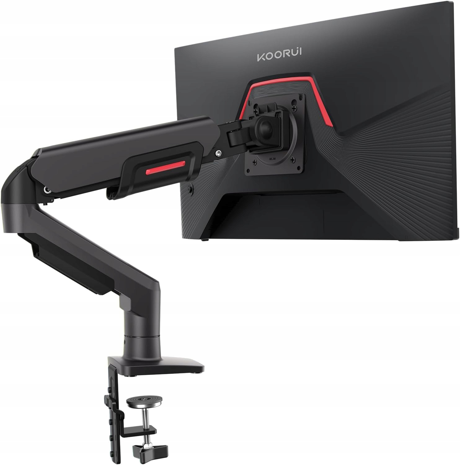 Uchwyt do monitora KOORUI KR20Y 17-32" 2-9kg VESA 75 100 regulacja - obrazek 2