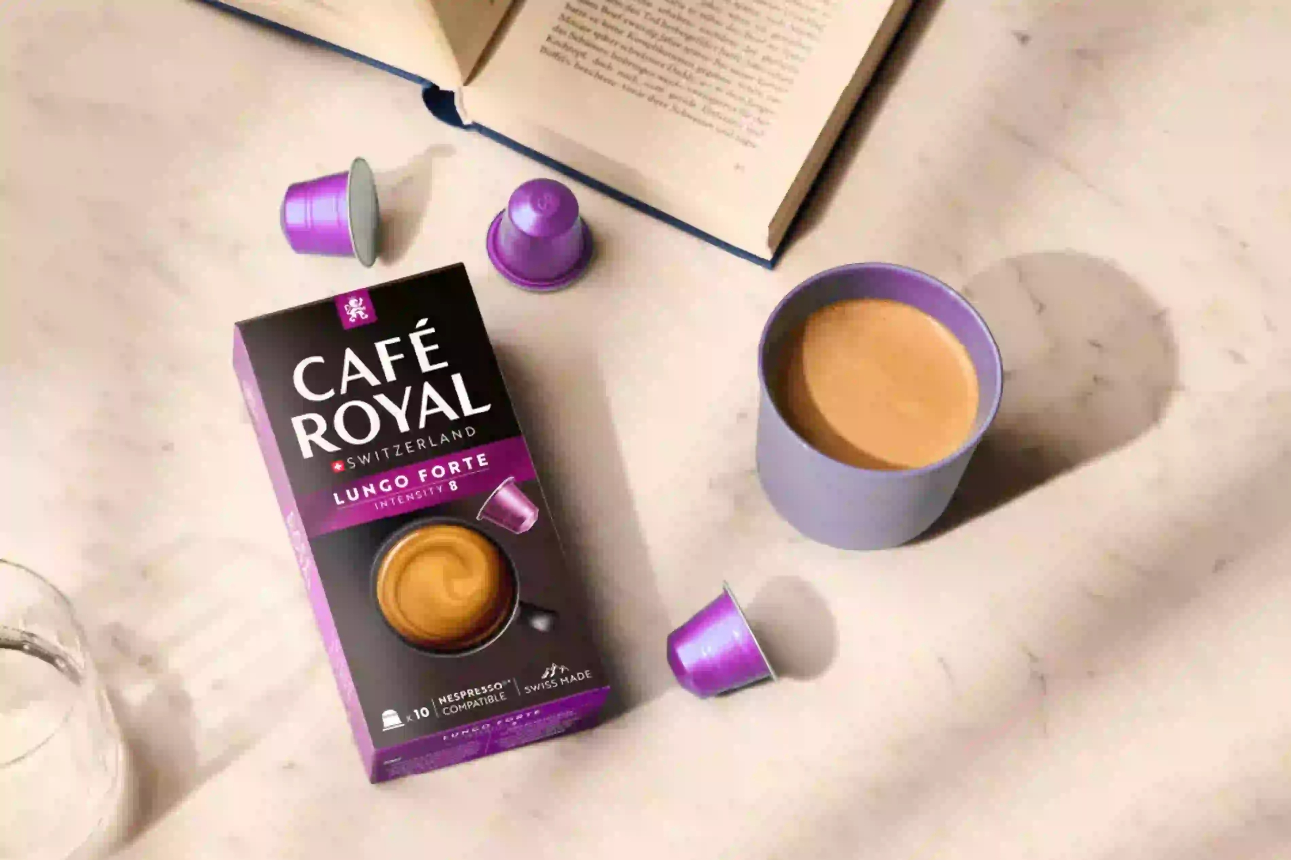 Kapsułki do Nespresso Cafe Royal Lungo 10 szt. - obrazek 5