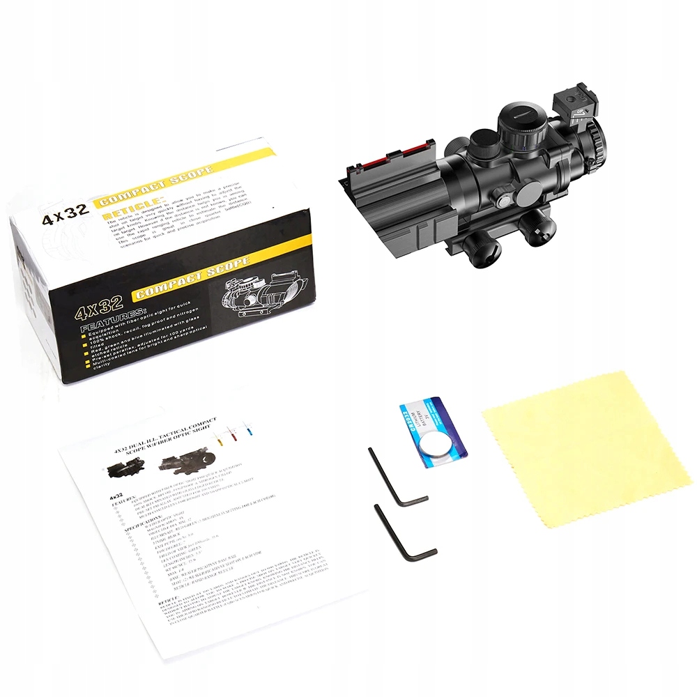 KOLIMATOR CELOWNIK 4x32 Luneta celownicza COMPACT SCOPE - obrazek 2