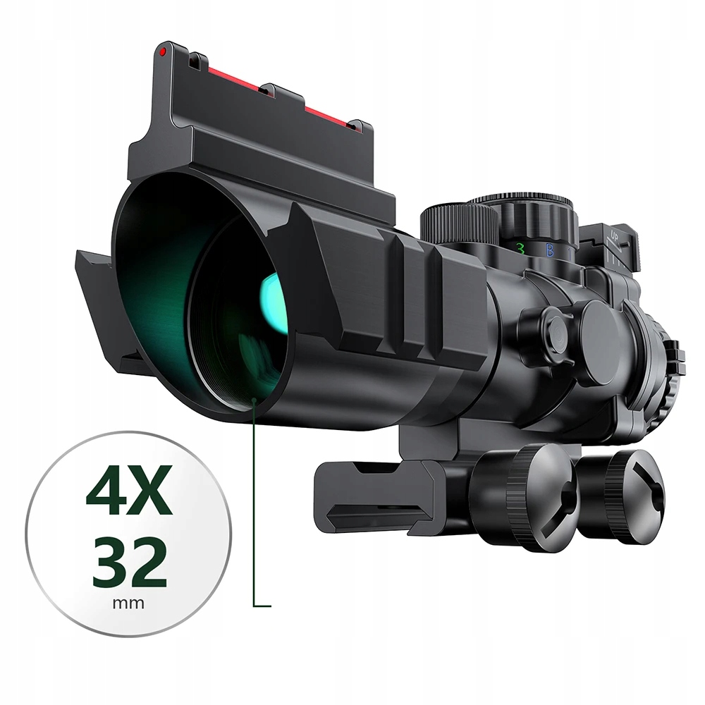KOLIMATOR CELOWNIK 4x32 Luneta celownicza COMPACT SCOPE - obrazek 4