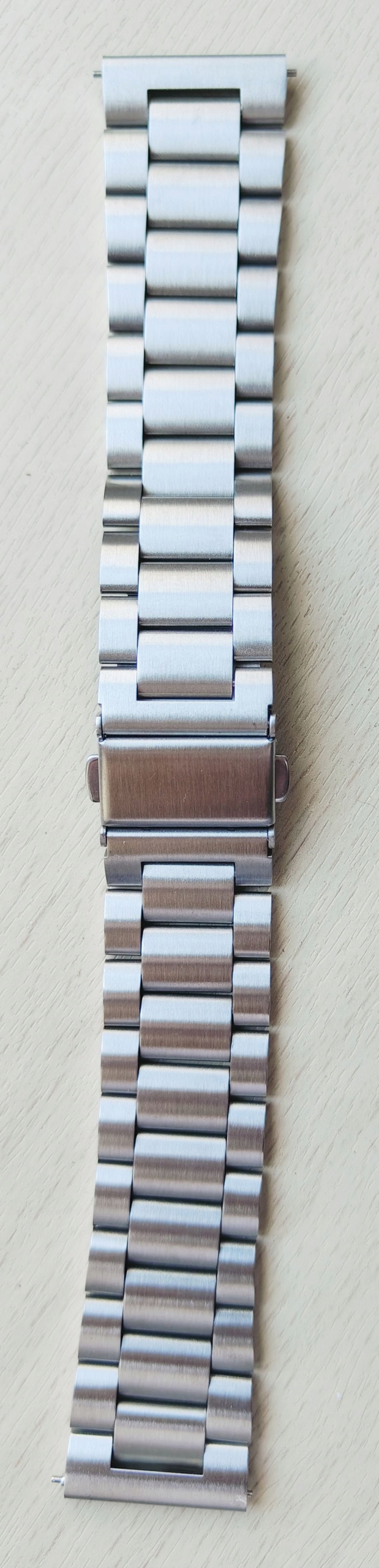 Bransoleta do zegarka 22mm z teleskopami pełne ogniwa+przyrząd do skracania - obrazek 3