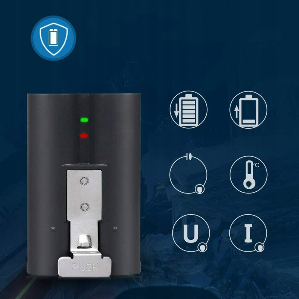 BATERIA ZAPASOWA KOMPATYBILNY Z RING DOORBELL 2/3/4, 6040MAH AKUMULATOR - obrazek 4