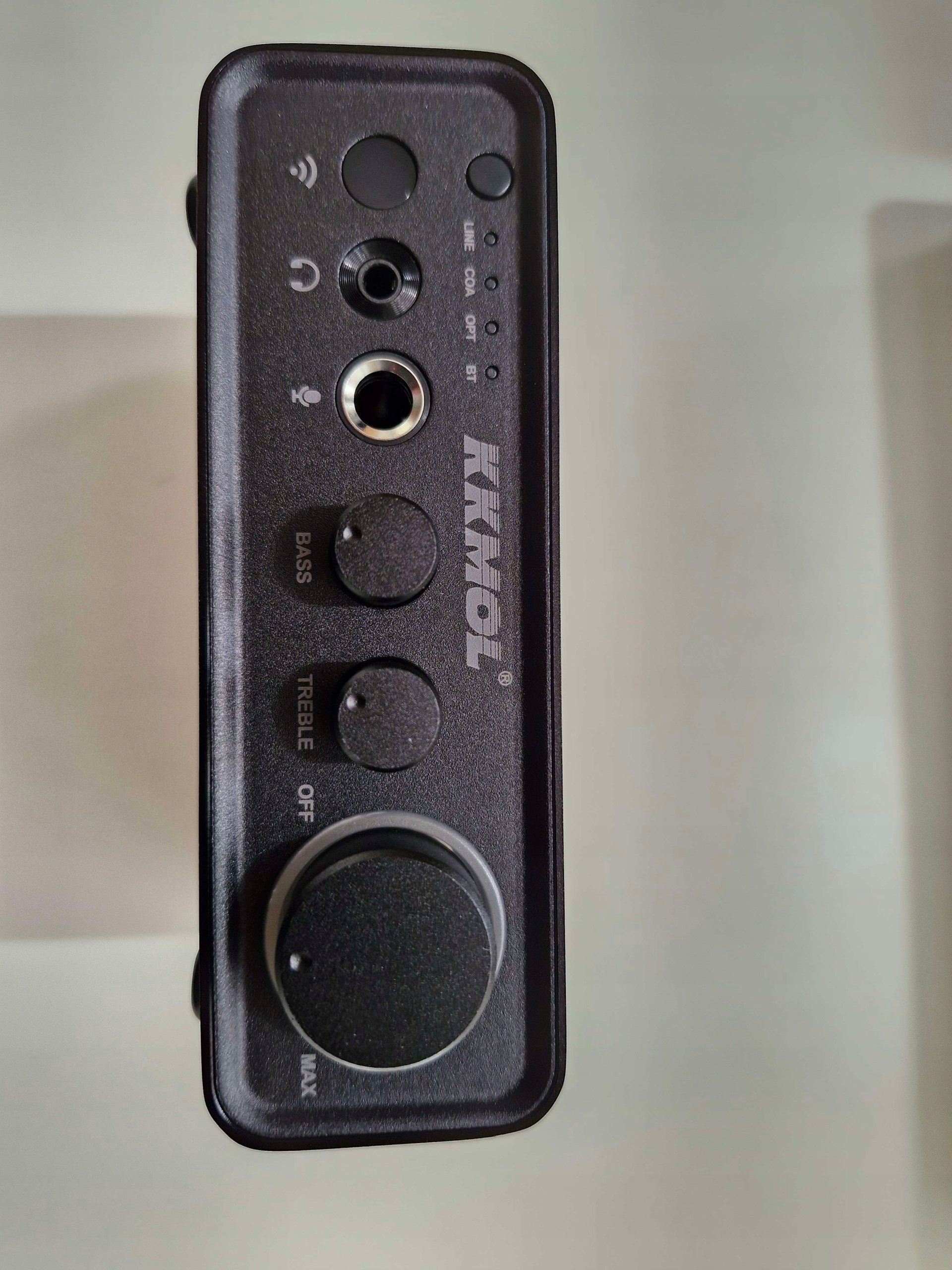 Wzmacniacz KKmol M19BT Bluetooth 5.3 USB OPTYCZNE ZASILACZ 120W TPA3116 - obrazek 4