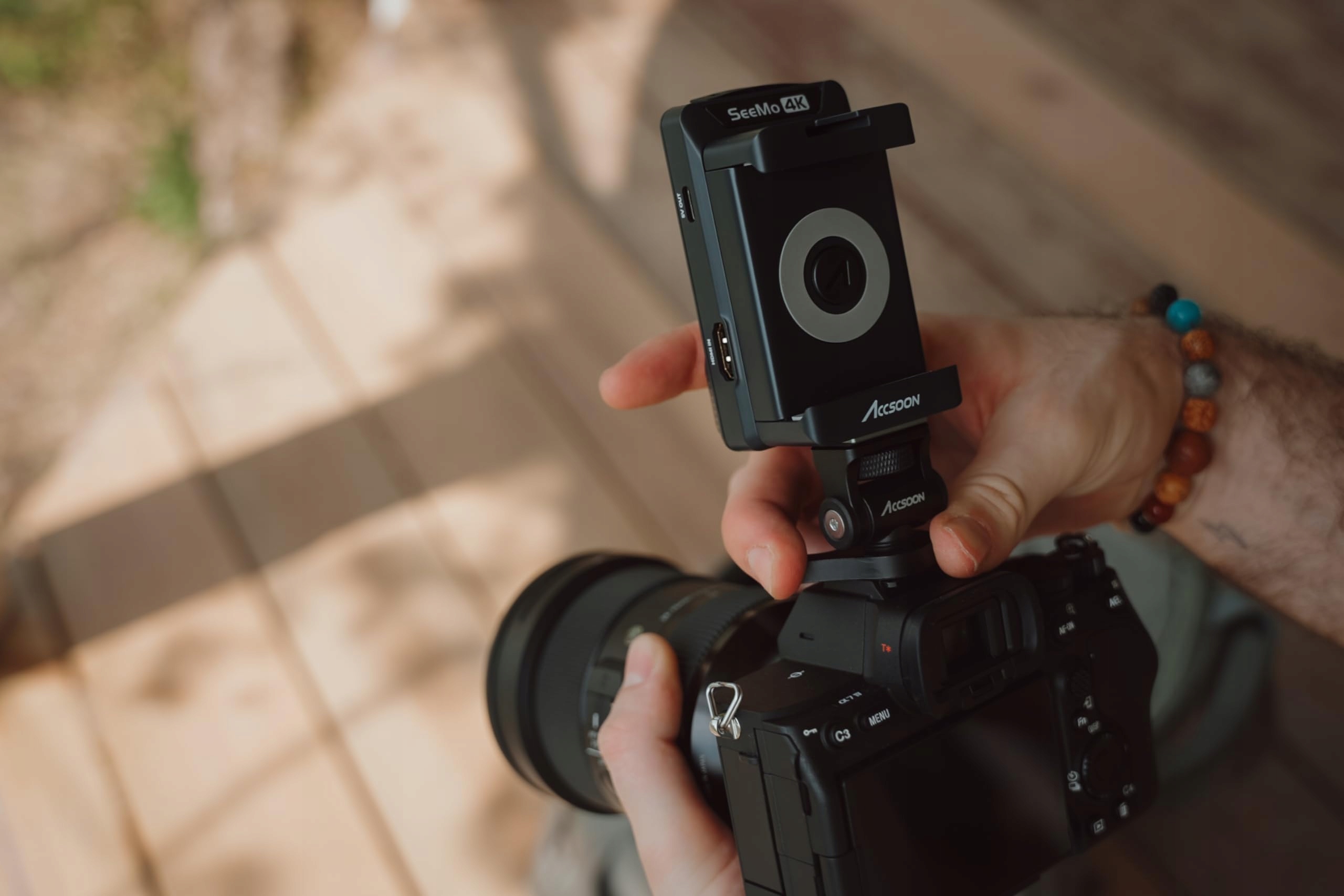 Accsoon adapter przechwytywania wideo SeeMo Pro 4K dla systemu iOS - Mfi - obrazek 6