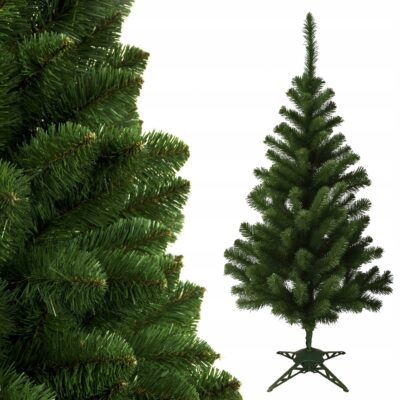 Sztuczna Choinka 180 cm Premium Gęsta Realistyczna Stabilna Podstawa