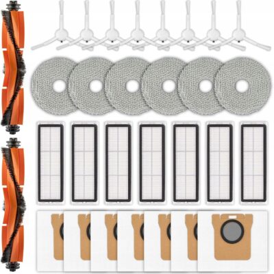 SZCZOTKI FILTRY MOPY WORKI 30 sztuk Xiaomi X20+/ X10+ PLUS/ S10+
