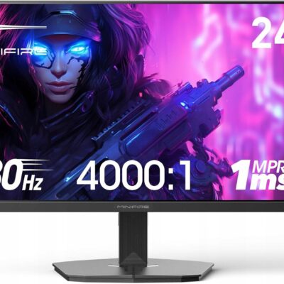 Monitor Gamingowy 24" Minifire MFG24F4 FHD VA 180Hz 1ms sRGB 110% HDMI DP