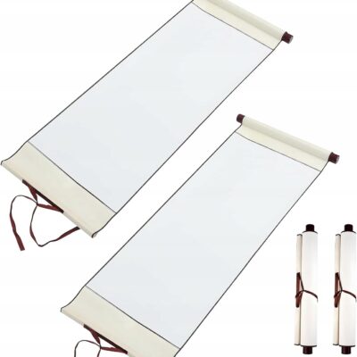 2x PAPIER RYŻOWY ZWÓJ PAPIER DO KALIGRAFII DIY 2 sztuki