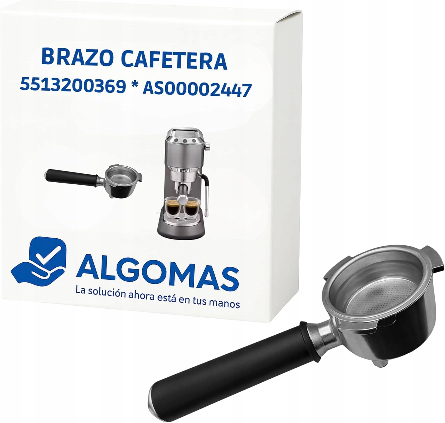 Kolba 52mm uchwyt filtra do ekspresu 5513200369 AS00002447 Dedica - obrazek 4