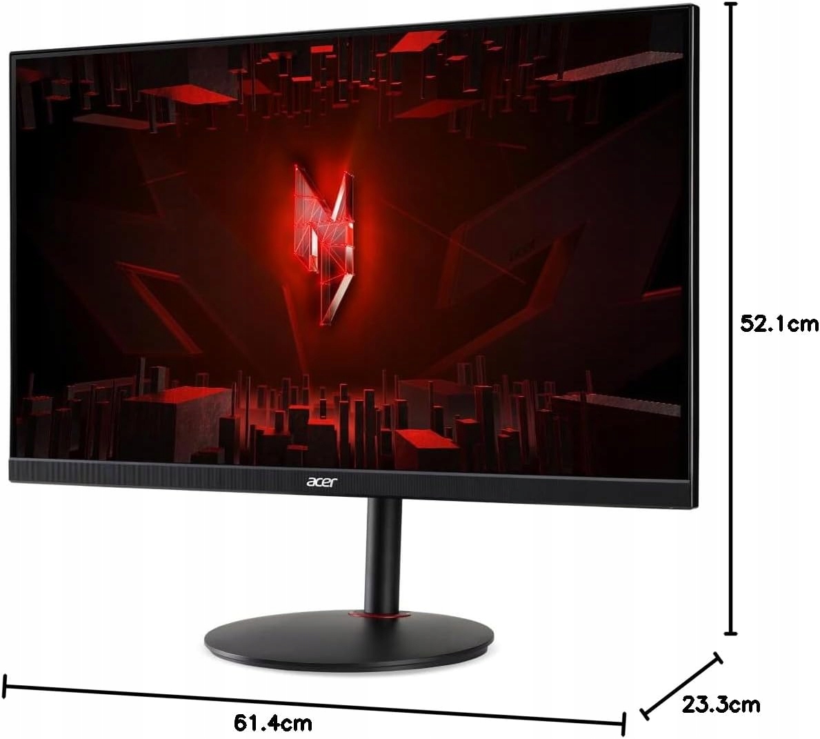 Monitor gamingowy ACER LED XV271U M3bmiiprfx 27" 2560x1440 180Hz WQHD IPS - obrazek 2