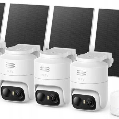 Zestaw 4 kamer eufy Security eufyCam C37, bezprzewodowe kamery zewnętrzne