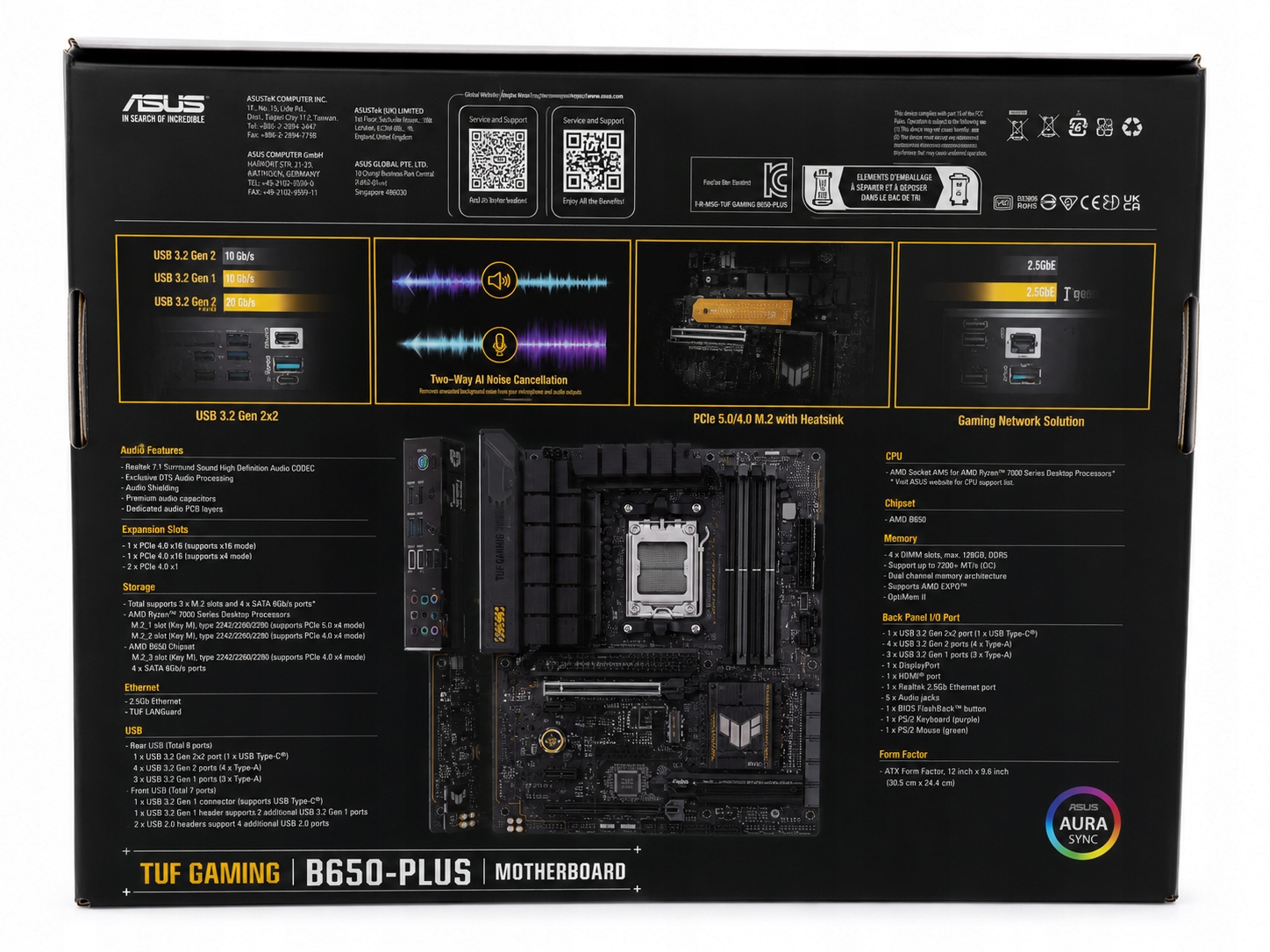 Płyta główna ATX ASUS TUF GAMING B650-PLUS - obrazek 3