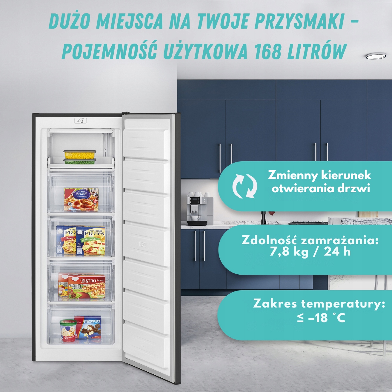 Zamrażarka wolnostojąca Bomann GS 7364 - obrazek 6