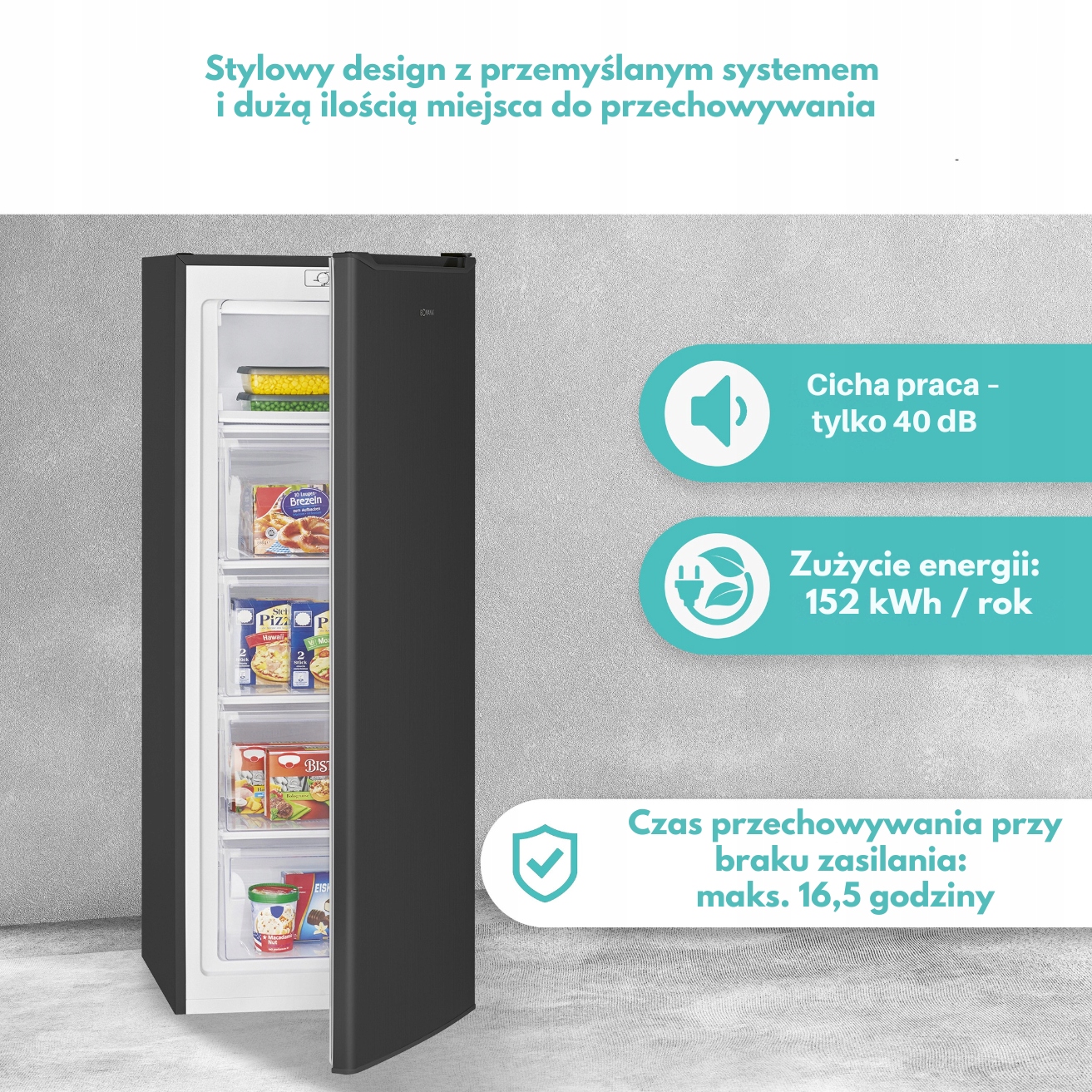 Zamrażarka wolnostojąca Bomann GS 7364 - obrazek 9