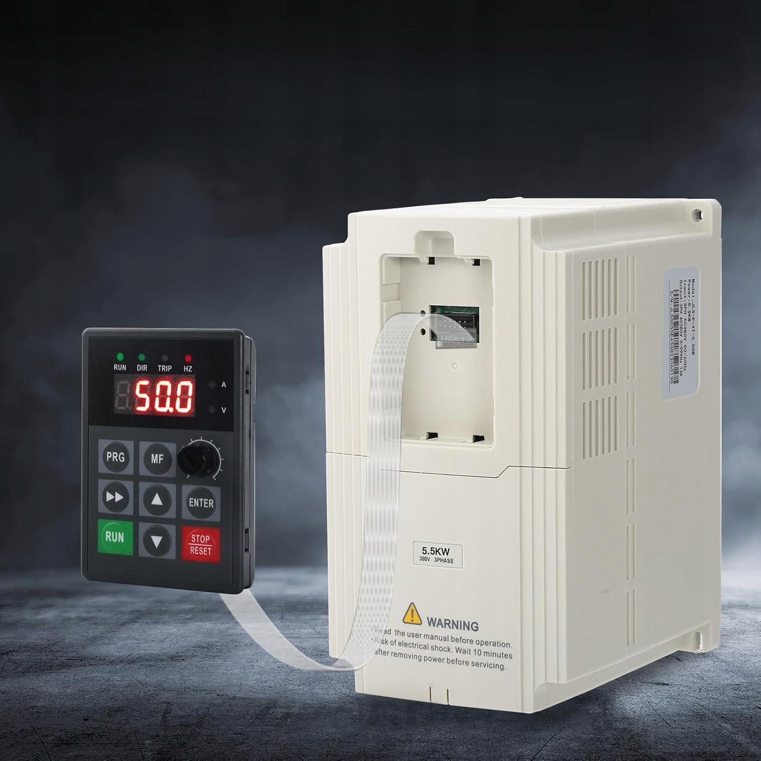 PRZETWORNICA CZĘSTOTLIWOŚCI VFD Falownik 3-FAZOWY 380V 5.5KW 13A REGULATOR - obrazek 2