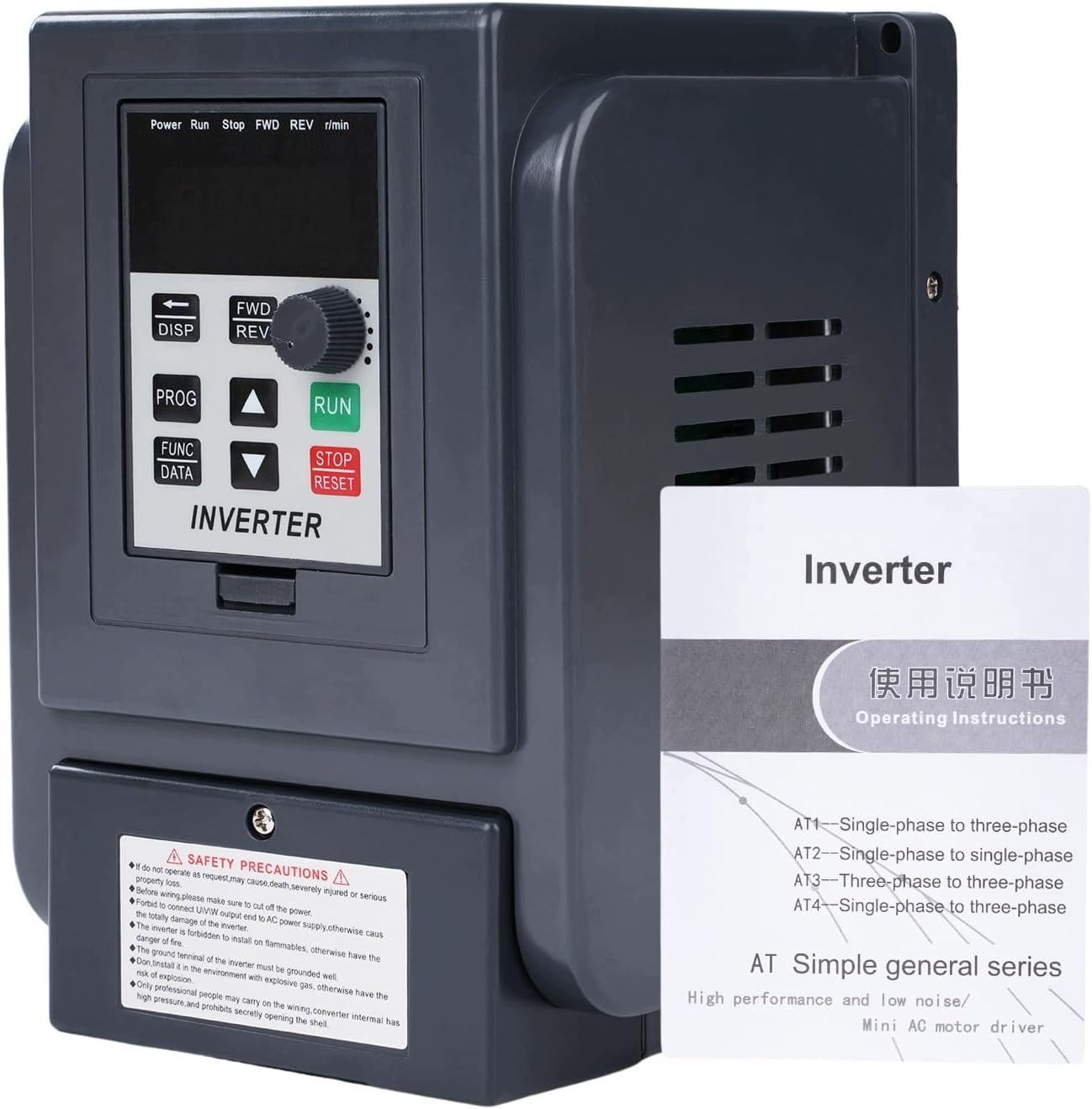 Przetwornica częstotliwości VFD 230V 2,2kW regulator obrotów silnika Jadesh - obrazek 2